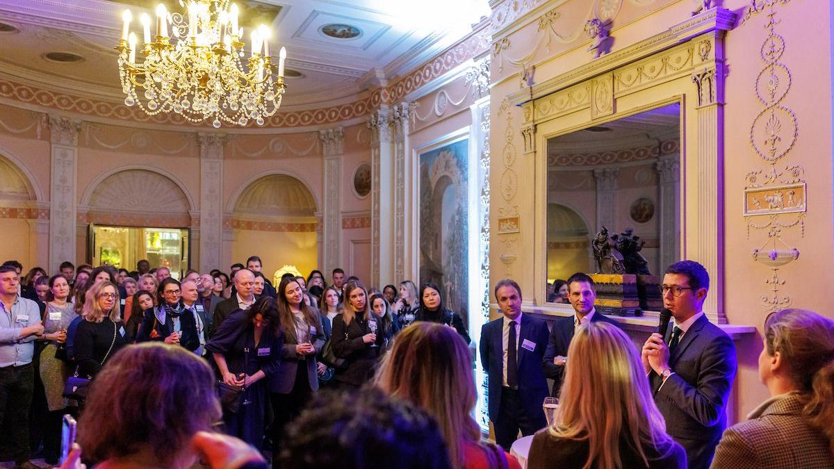 French Chamber of Great Britain - Galette des Rois event at Home House, in partnership with Maison Philippe Conticini.