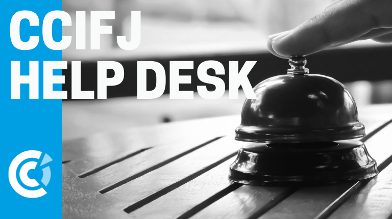 CCIFJ Help Desk