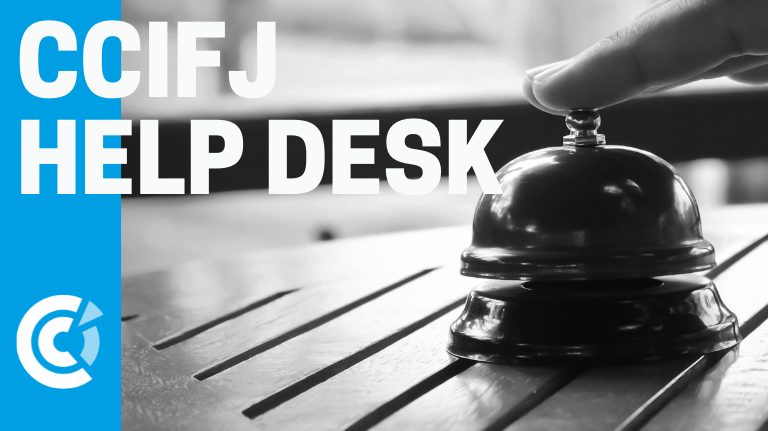 CCIFJ Help Desk