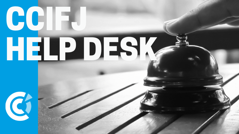 CCIFJ Help Desk