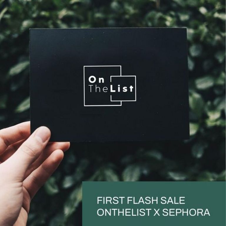 Asia’s first members-only flash sale concept OnTheList launches in Korea, collaborating with Sephora