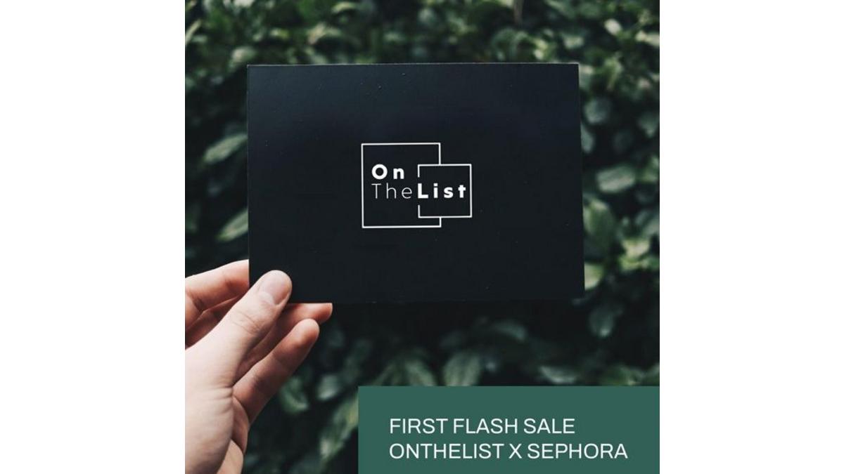 Asia’s first members-only flash sale concept OnTheList launches in Korea, collaborating with Sephora