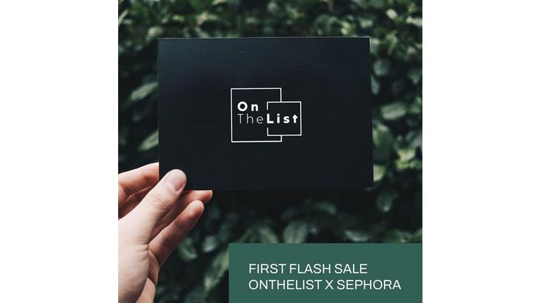 Asia’s first members-only flash sale concept OnTheList launches in Korea, collaborating with Sephora