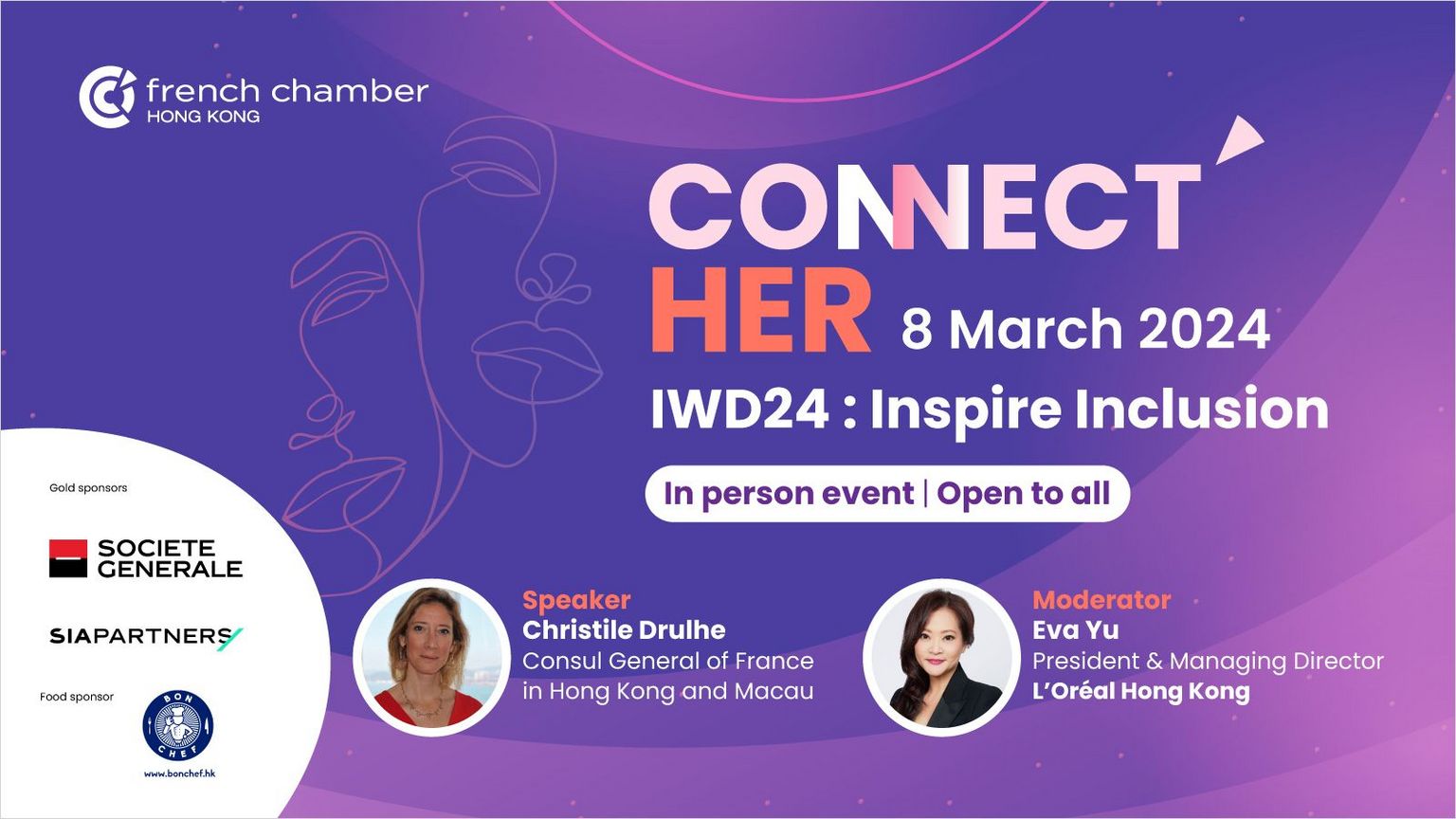 [IN PERSON] ConnectHER – IWD24 : Inspire Inclusion | French Chamber of ...