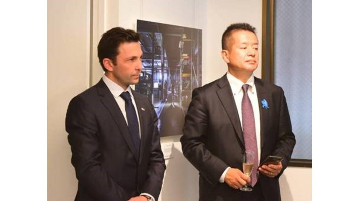 Philippe Rivière, CEO WEARE International et Mike Teranishi, CEO WEARE Pacific