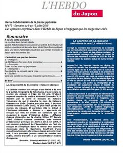 Hebdo du Japon