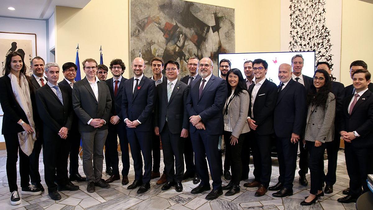 FKCCI and French Tech Seoul deepen their cooperation at the occasion of French ministerial visit in Korea - Jean-Noel Barrot