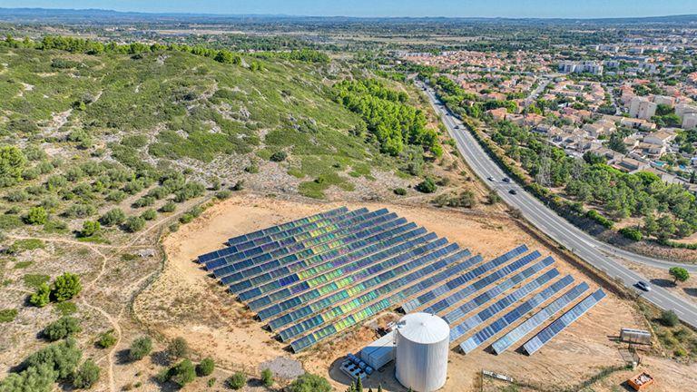 Solar panels in Narbonne