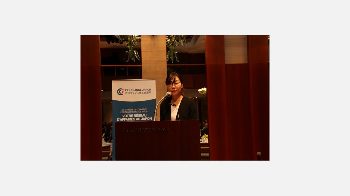 Yasuko Yokohama, représentante du Service Emploi et Formation