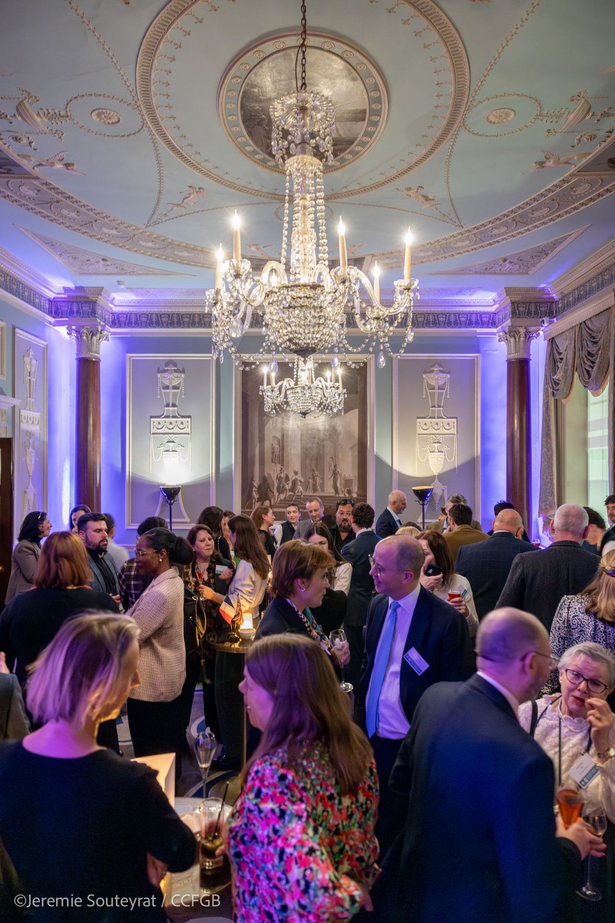 French Chamber of Great Britain - Galette des Rois event at Home House, in partnership with Maison Philippe Conticini.