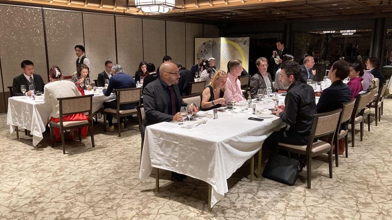 End-of-Year Dinner of the Kansai Branch at Heian Jingu