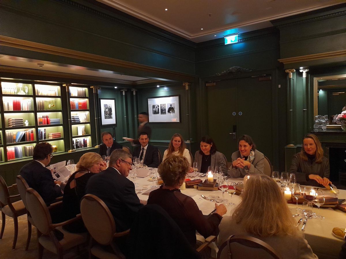 French Chamber of Great Britain - Patron's Circle Dinner with Dame Menna Rawlings – former British Ambassador to France