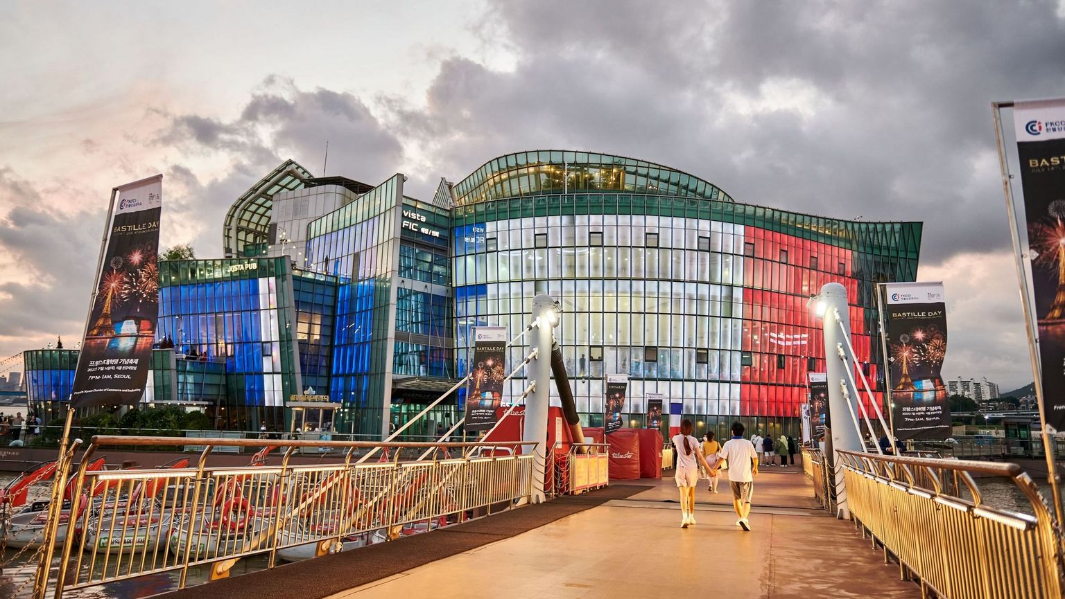 한불상공회의소, 한강 세빛섬에서 2년 만에 2022 바스티유 데이를 주최하다. 