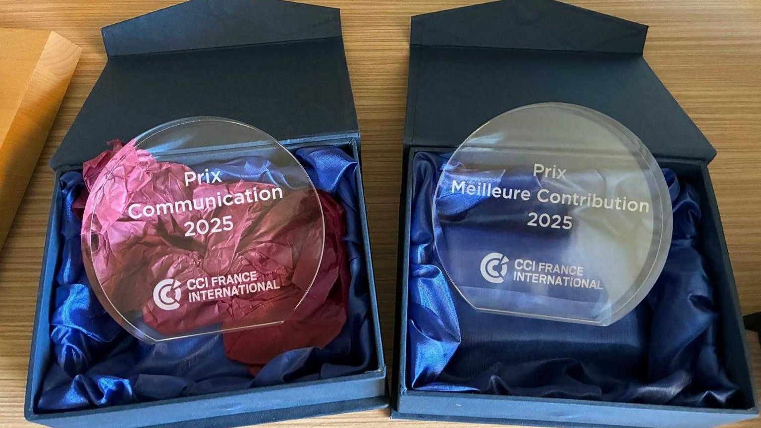 La CCI France Japon distinguée par deux prix lors du séminaire mondial des CCIFI