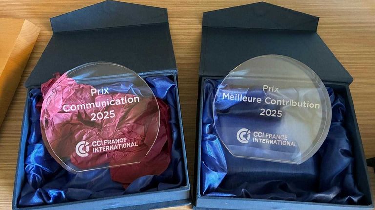 La CCI France Japon distinguée par deux prix lors du séminaire mondial des CCIFI