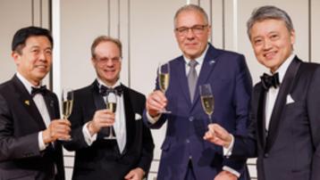 Ichiro Hirosawa, Jérôme Chouchan, Patrick Molinoz et Shinichiro Furumoto