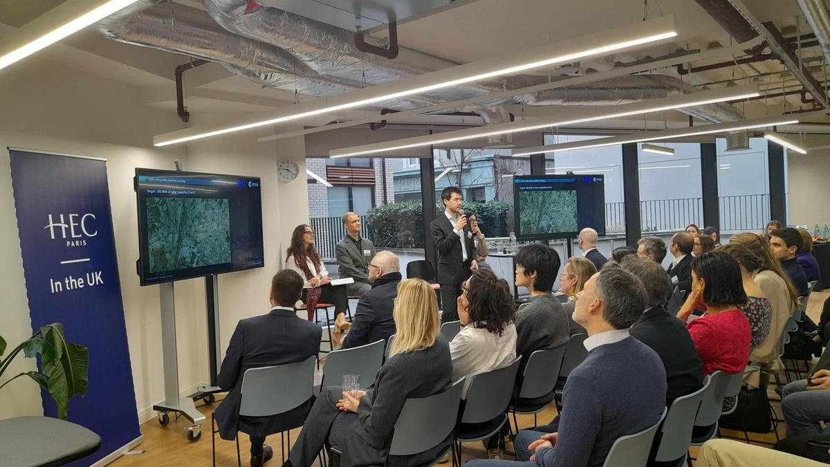 French Chamber of Great Britain - In Conversation With the European Space Agency team: Breakfast with Dr Clement Albergel, PhD, Head of the Actionable Climate Information, in partnership with HEC UK House