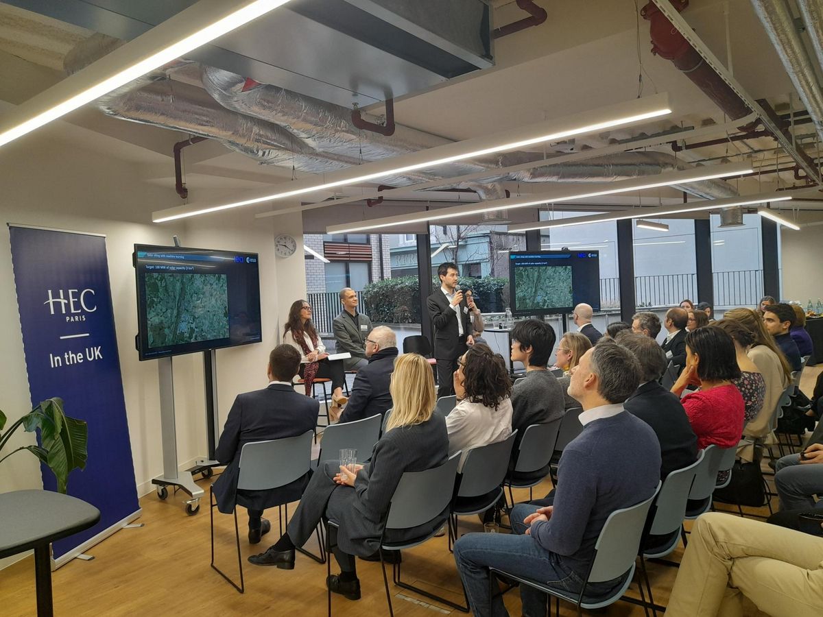 French Chamber of Great Britain - In Conversation With the European Space Agency team: Breakfast with Dr Clement Albergel, PhD, Head of the Actionable Climate Information, in partnership with HEC UK House