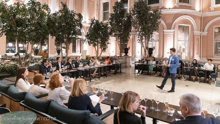 tasting-champagne-reception-Wallace-Collection-Pol-Roger-French-Chamber-of-Great-Britain