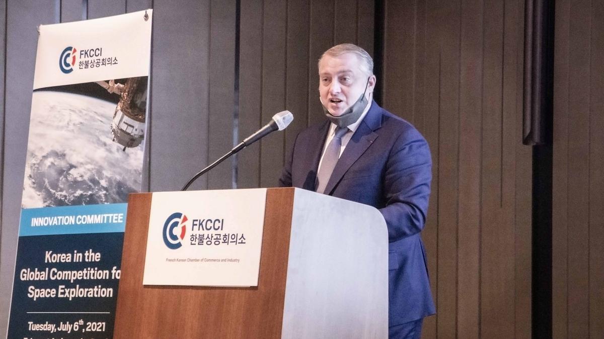 Mr. David-Pierre JALICON, Chairman of FKCCI