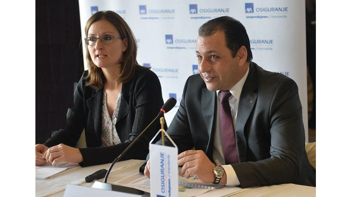 AXA osiguranje, konferencija za medije