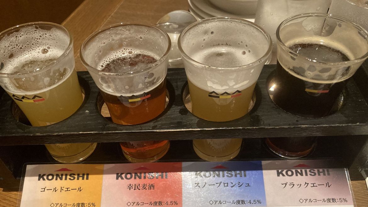 ベルギービールのセレクション