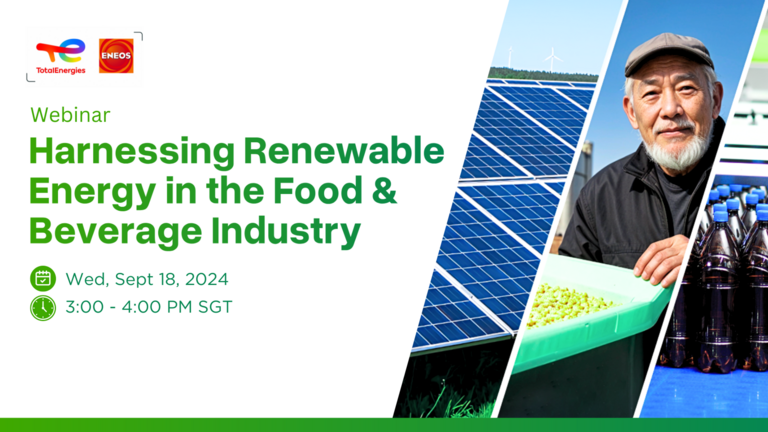 Webinar: Harnessing Renewable Energy in the Food & Beverage Industry