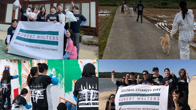 Robert Walters Korea holds Global Charity Day