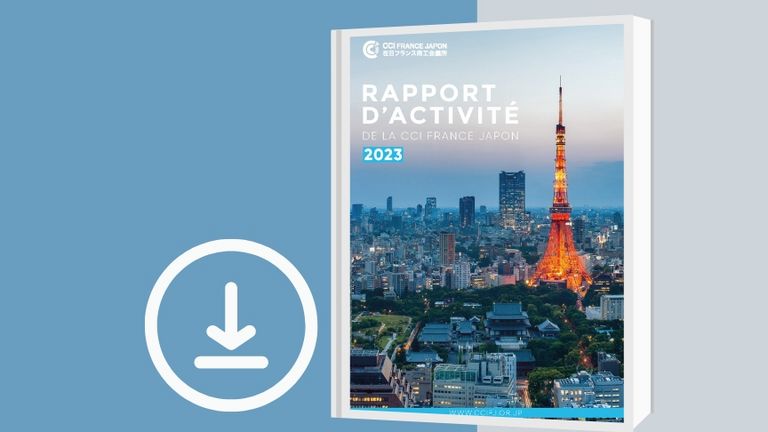 [Translate to Anglais:] La CCI France Japon publie son rapport d’activité 2023