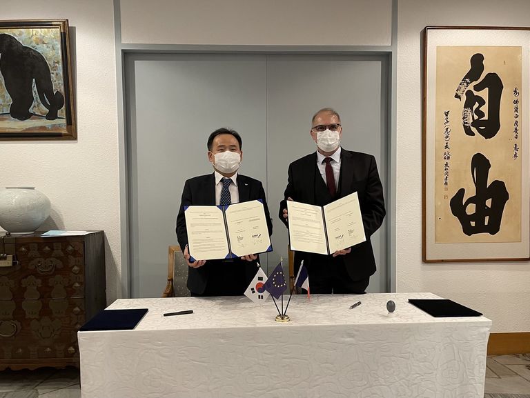 주한프랑스대사관, 창업진흥원(KISED)와 함께 양국 스타트업 협력을 위한 업무협약 체결