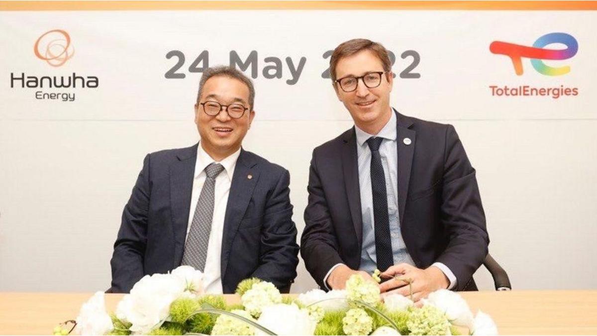 TotalEnergies Signs LNG Long-Term Sale Contract with Hanwha Corporation TotalEnergies Signs LNG Long-Term Sale Contract with Hanwha Corporation