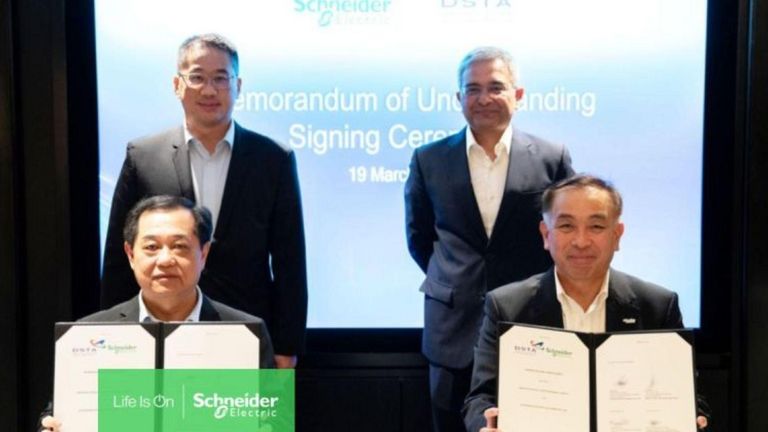 Schneider Electric, DSTA to collaborate on green technologies and cybersecurity