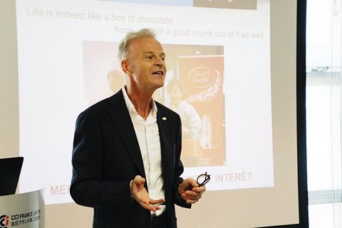 Andre Zimmermann, Representative Director of Lindt & Sprüngli Japan