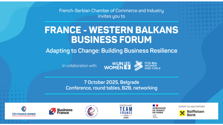 BUSINESS FORUM FRANCE – WESTERN BALKANS