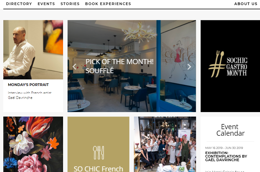 [Translate to Français:] Discover So Chic website!