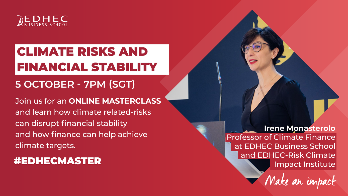 EDHEC MasterClass: Climate risks and financial stability | French ...
