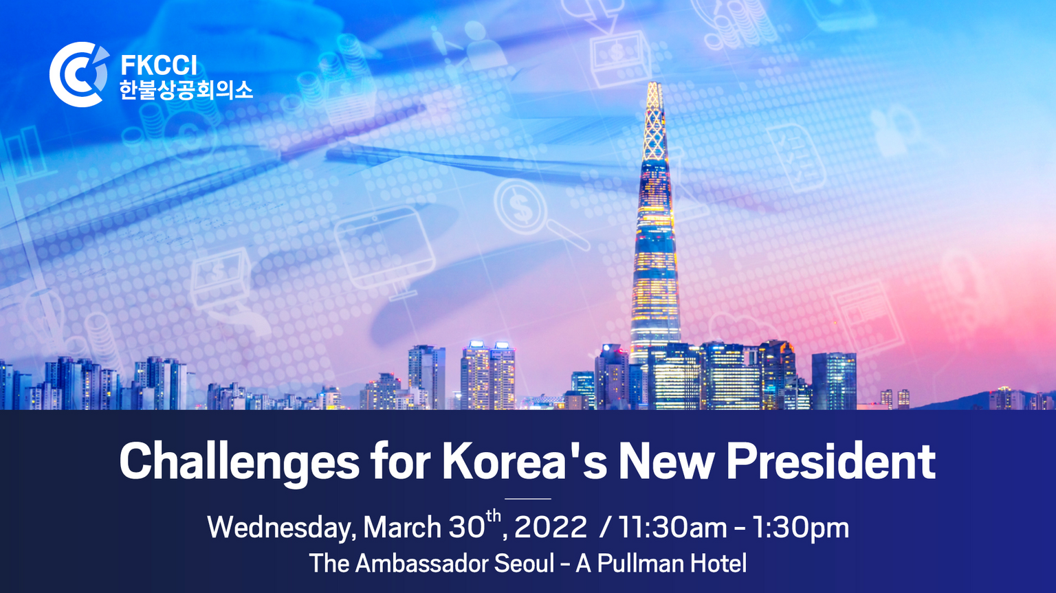 Challenges for Korea's New President - Event FKCCI - France Korea