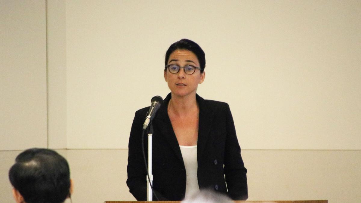 ボルドー市副市長のアレキサンドラ・シアリ氏