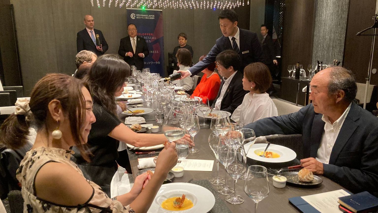 Dégustation des sakés Shimizu Seizaburo Shoten