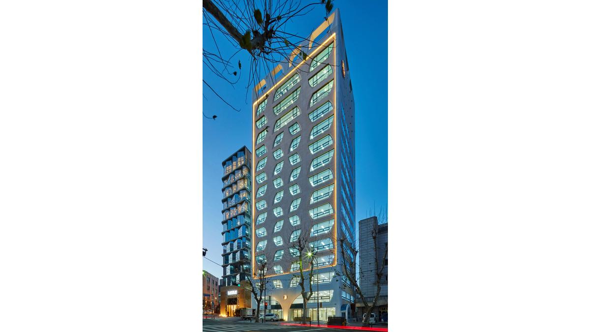 DPJ & Partners, Architecture, signe un nouvel immeuble au cœur de Gangnam DPJ & Partners, Architecture, signe un nouvel immeuble au cœur de Gangnam