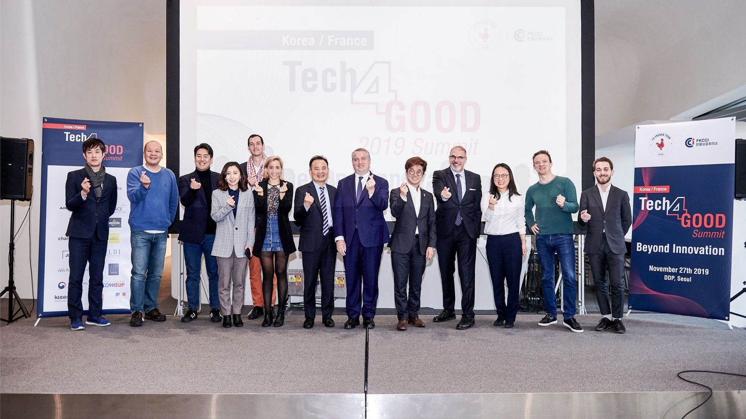 Célébration des start-ups à l’occasion du Tech4Good Summit France-Corée le 27 novembre Célébration des start-ups à l’occasion du Tech4Good Summit France-Corée le 27 novembre