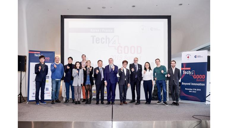 Célébration des start-ups à l’occasion du Tech4Good Summit France-Corée le 27 novembre