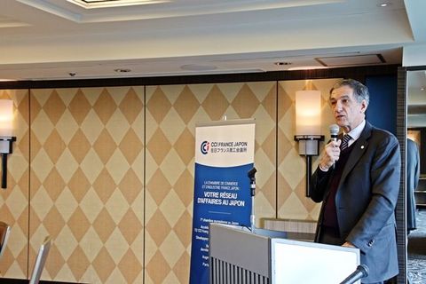 Bernard Delmas, ancien Président de la CCI France Japon