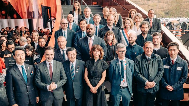 Inauguration du Pavillon France, Crédit © Kentaro Takahashi