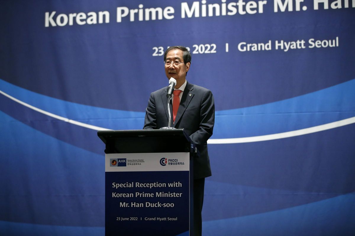 한불상공회의소, 한독상공회의소와 한덕수 국무총리