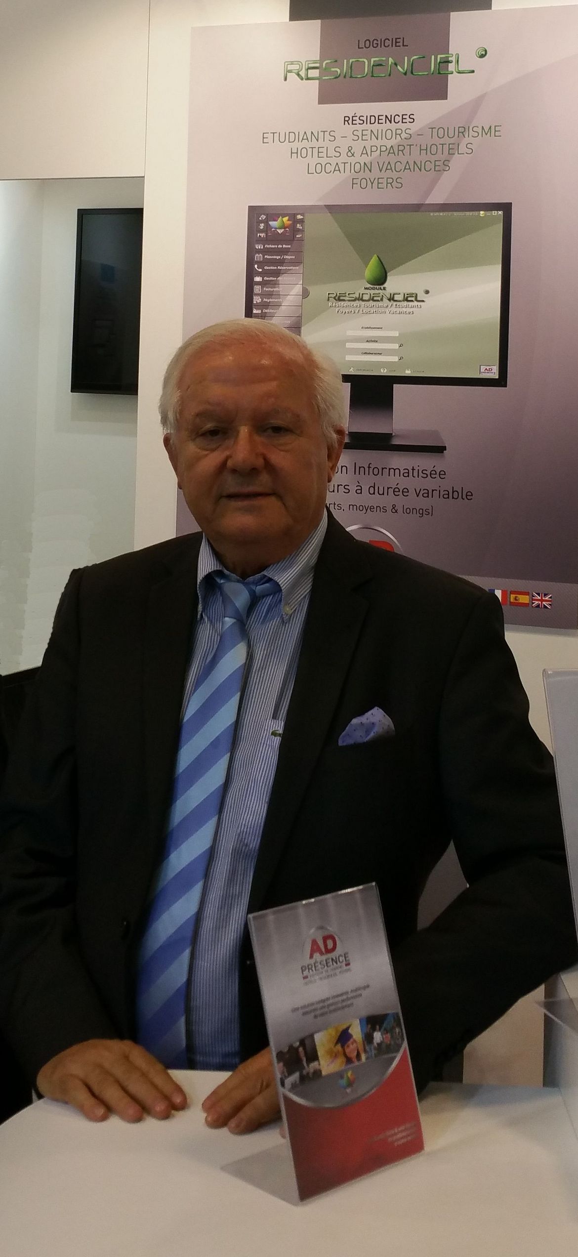 Dominique Aznar, Presidente y fundador de AD PRESENCE