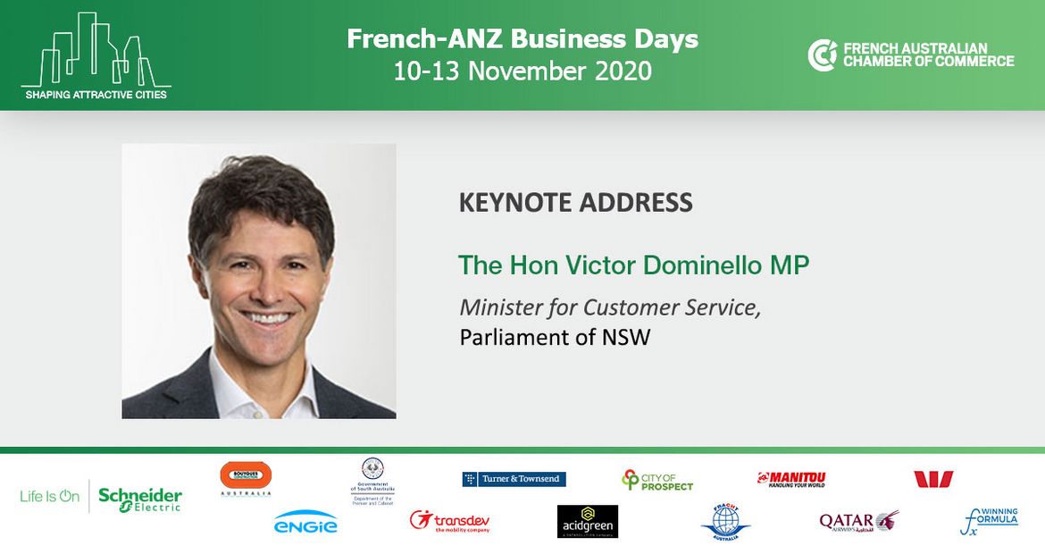 Keynote Victore Dominello banner