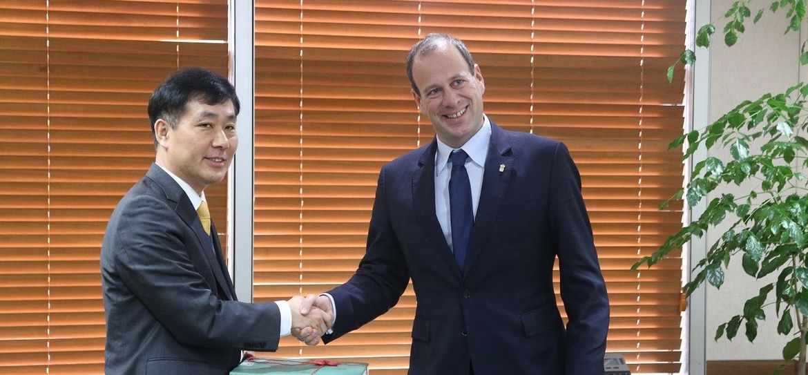 MOLIT (Ministry of Land, Infrastructure and Transport) Vice-Minister Choong Hwan Ahn 