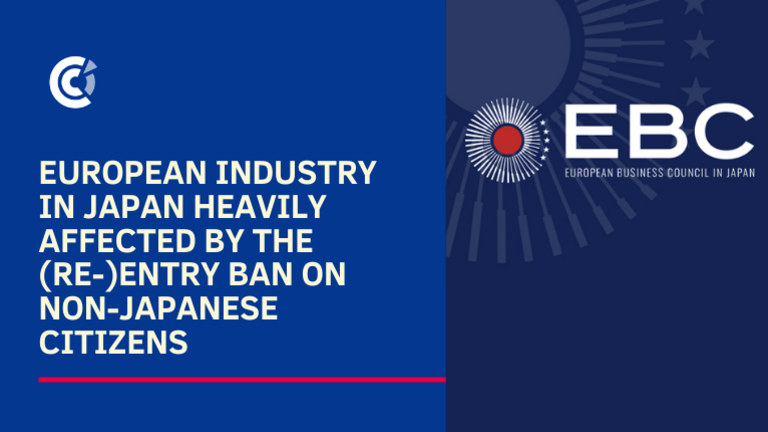 European industry in Japan heavily affected by the (re-)entry ban on non-Japanese citizens
