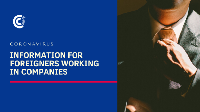 Information for Foreigners Working in Companies